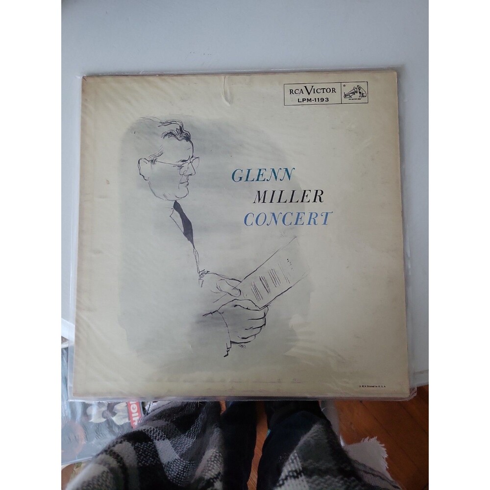 GLENN MILLER / CONCERT (LP, 1956) RCA VICTOR #LPM-1193 MONO ~ Vintage Record